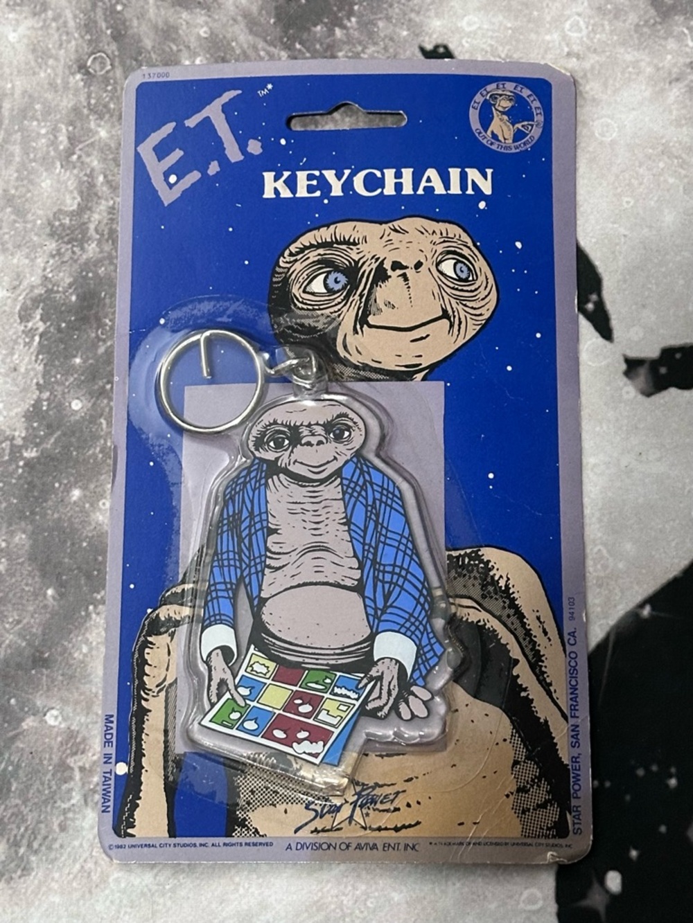 E.T the Extraterrestrial Movie Keychain